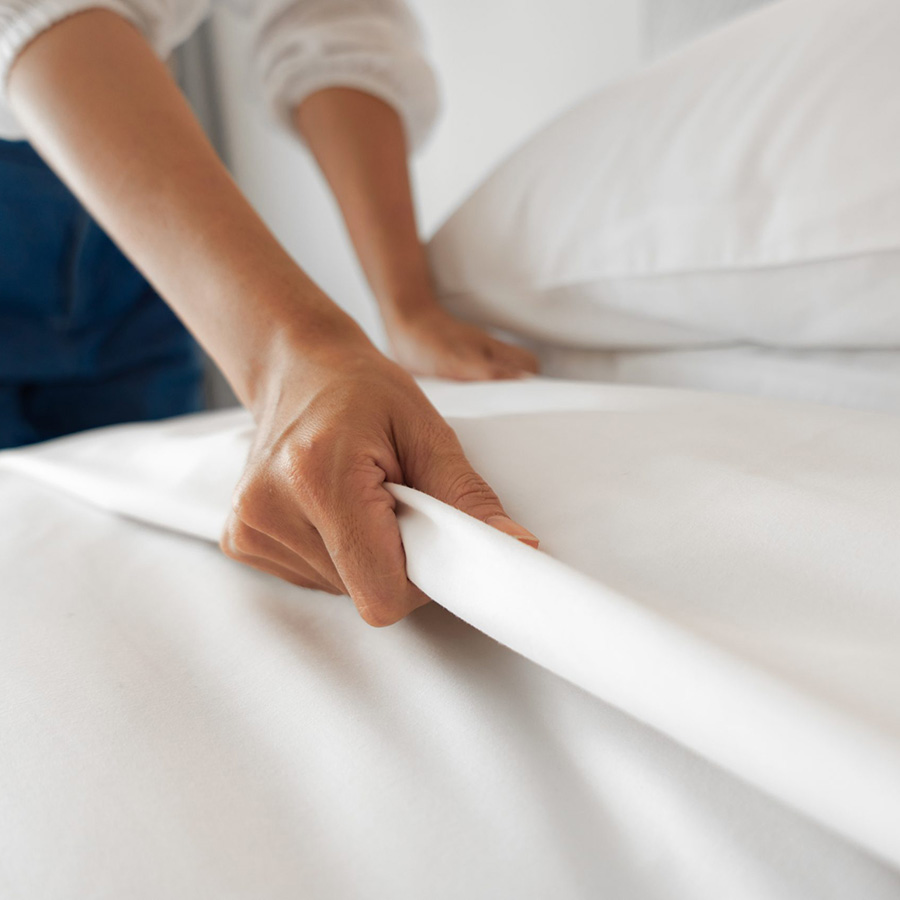 600TC bed sheet