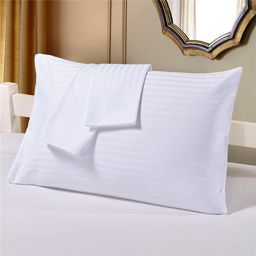300TC Hotel pillowcase stripe