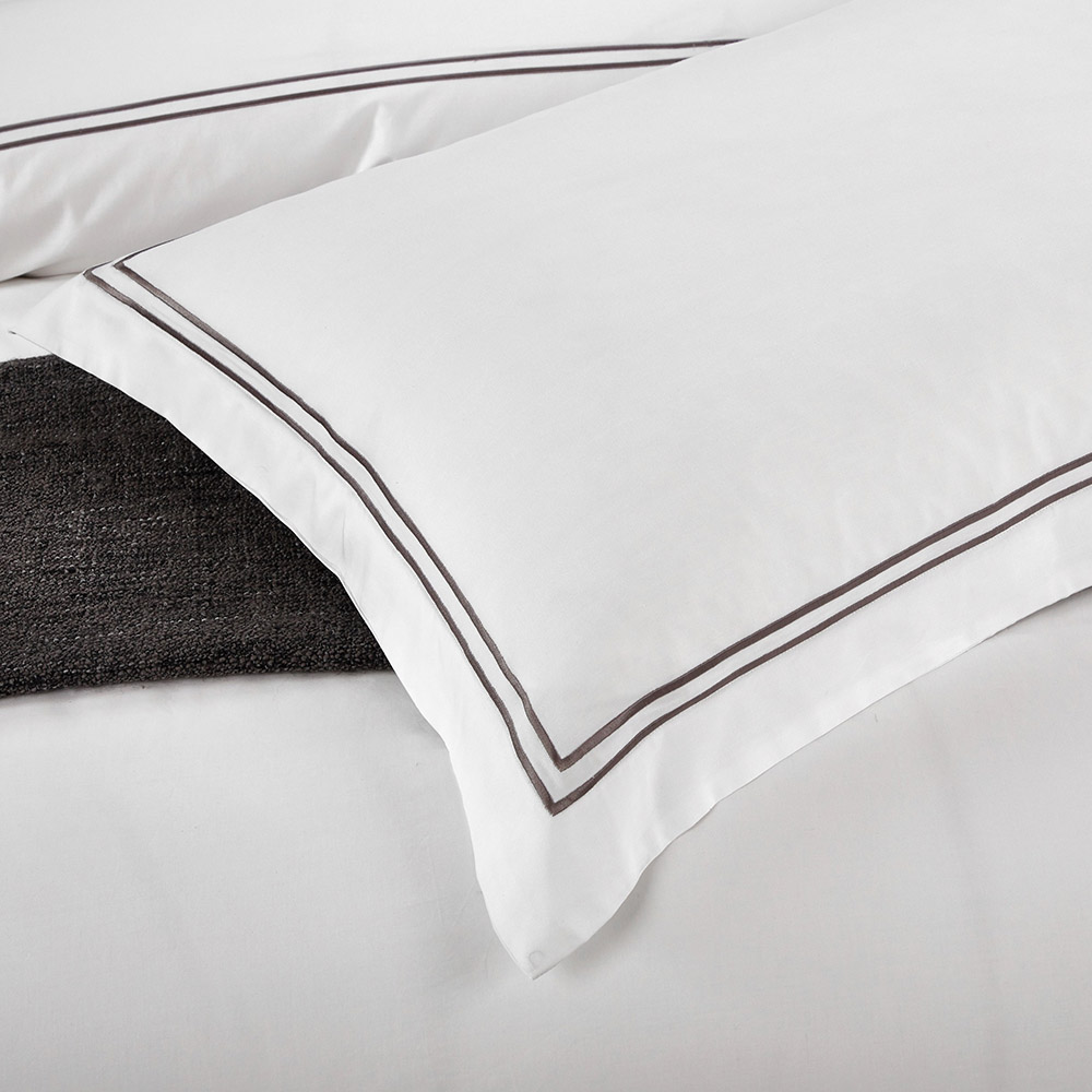 300tc embroidery pillowcase