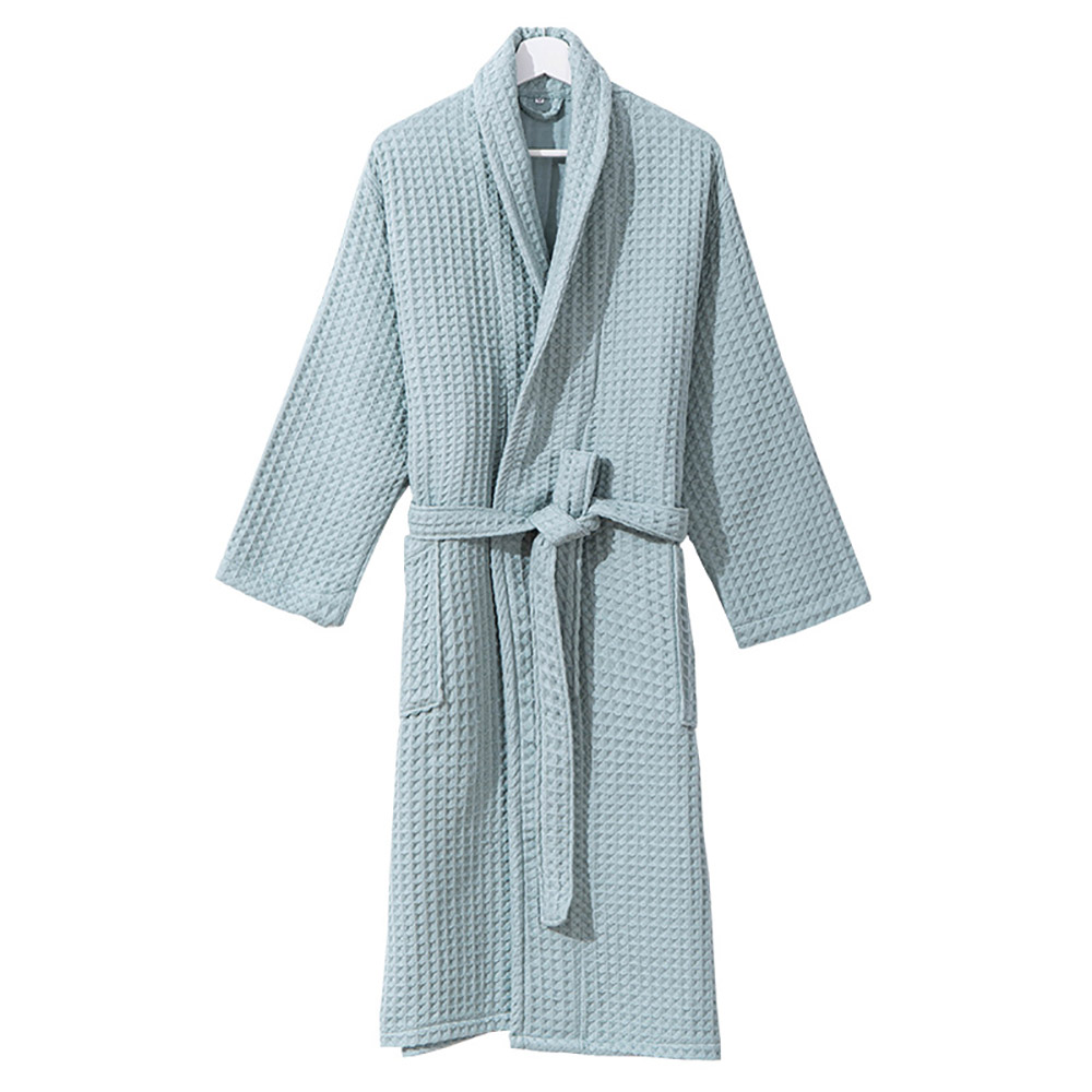 Hotel waffle bathrobe