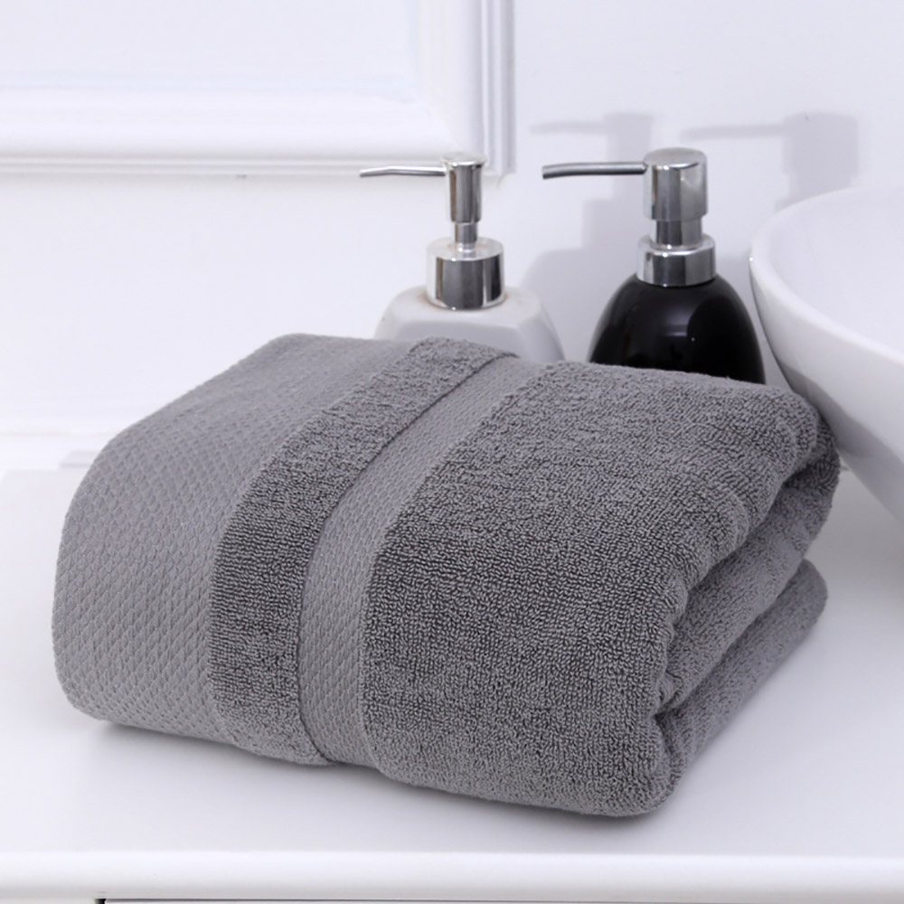 Hotel bath towel in color