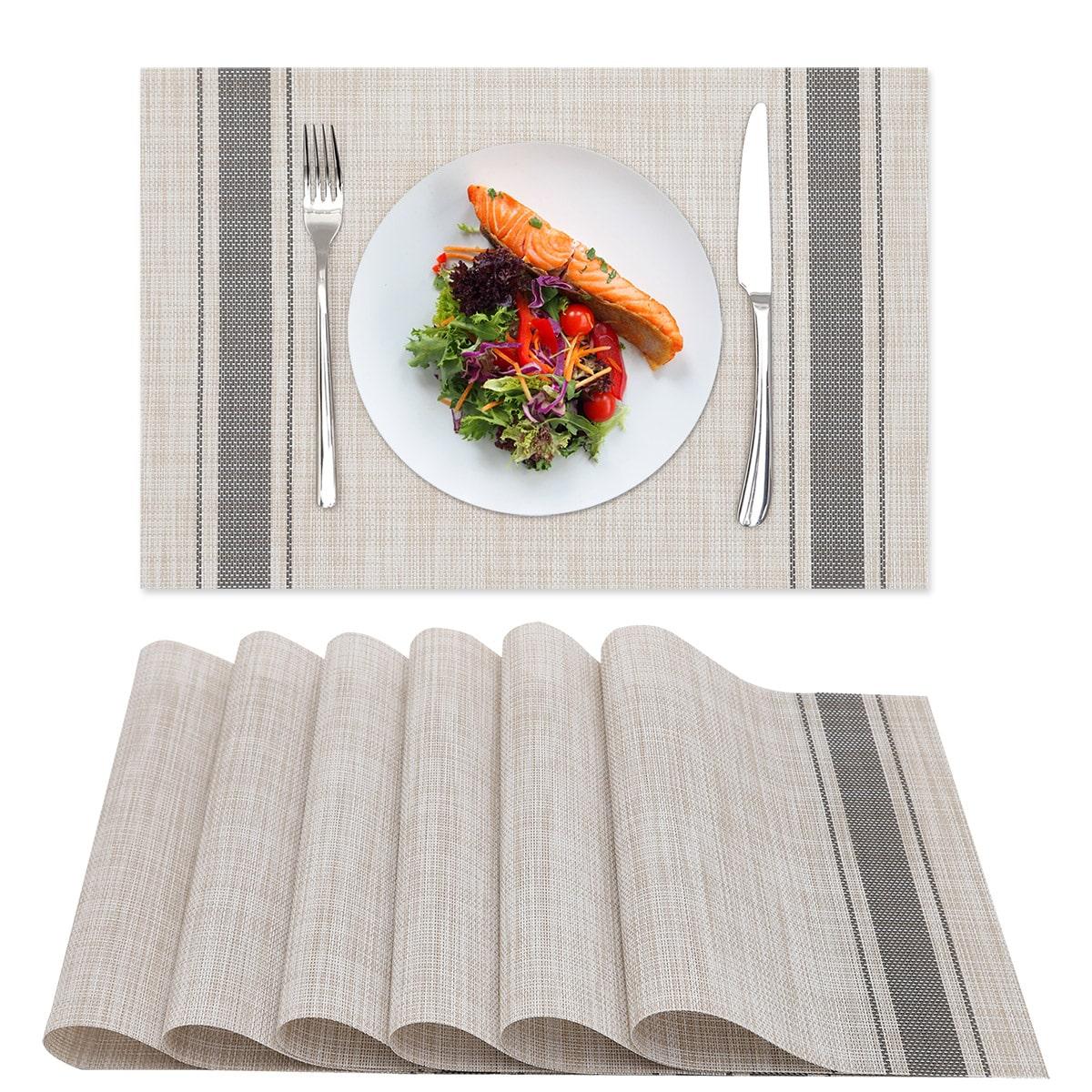Hotel vinyl placemat