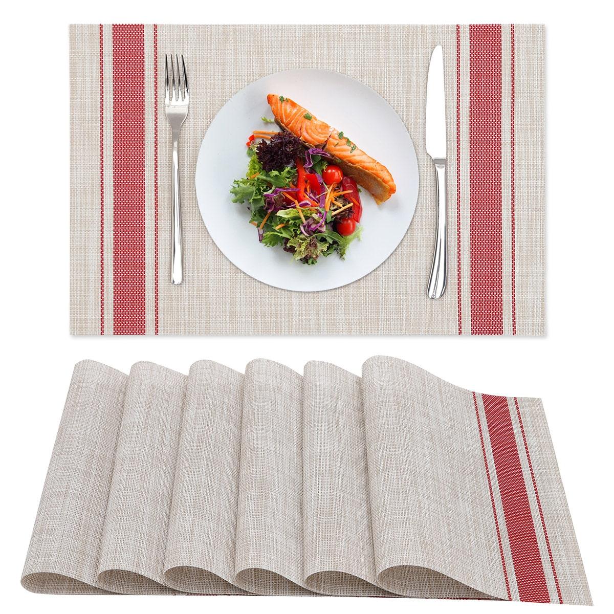 Hotel vinyl placemat